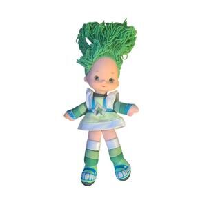 Vintage 1980s Rainbow Brite Patty O' Green Doll 1983 Hallmark 10"